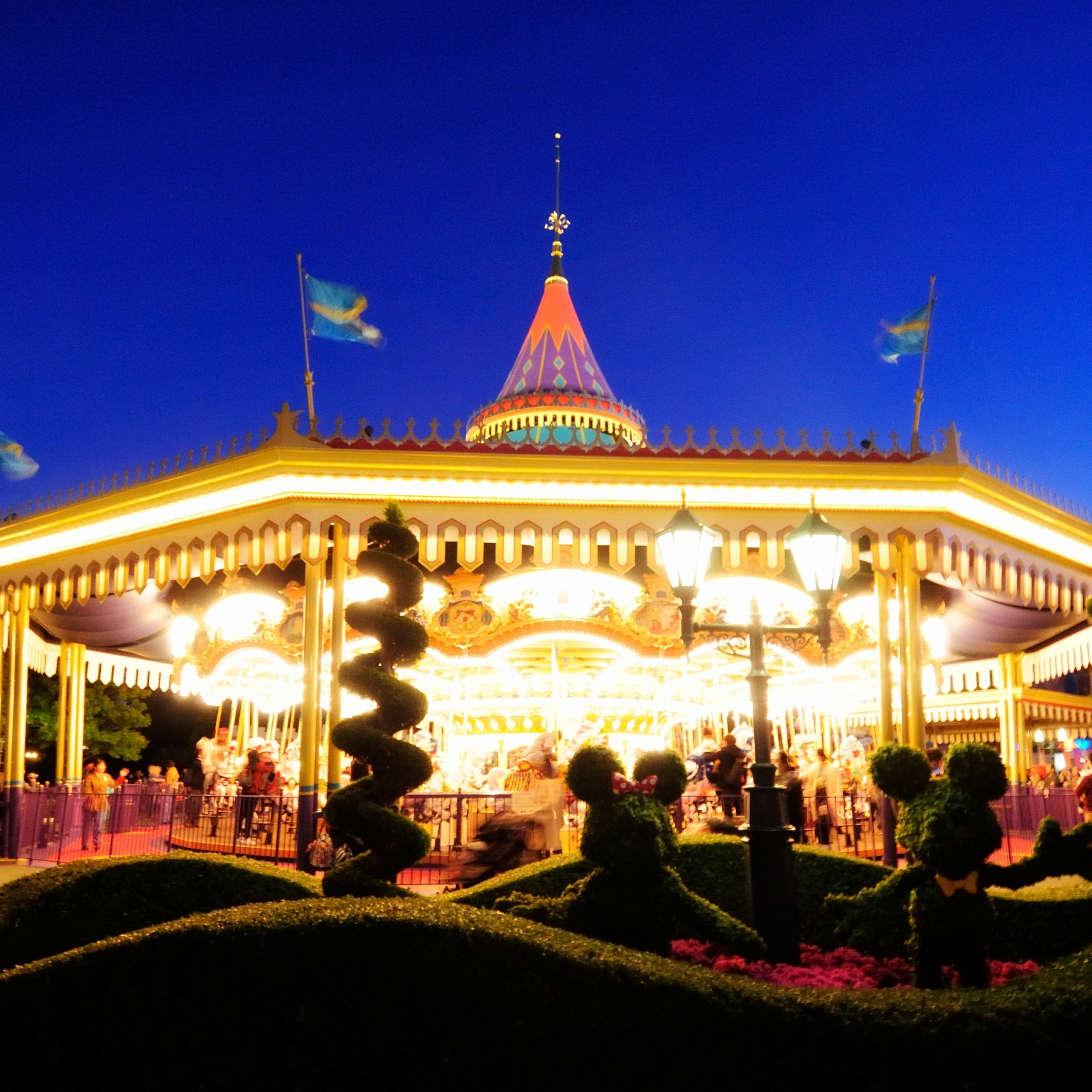 キャッスルカルーセル　ディズニーランド